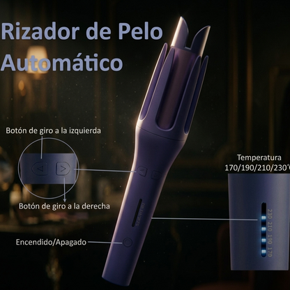 Rizador de Pelo 3 en 1 Profesional | Ondas, Rizos y Volumen Fácil