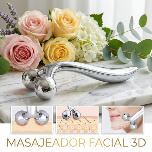 Masajeador Facial 3D – Mejora la Circulación y Reafirma la Piel