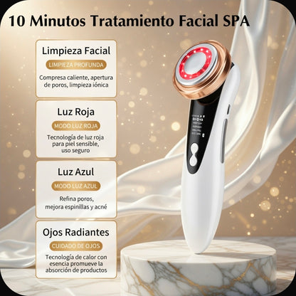 Masajeador Facial LED Terapia | Rejuvenece y Mejora tu Piel en Casa